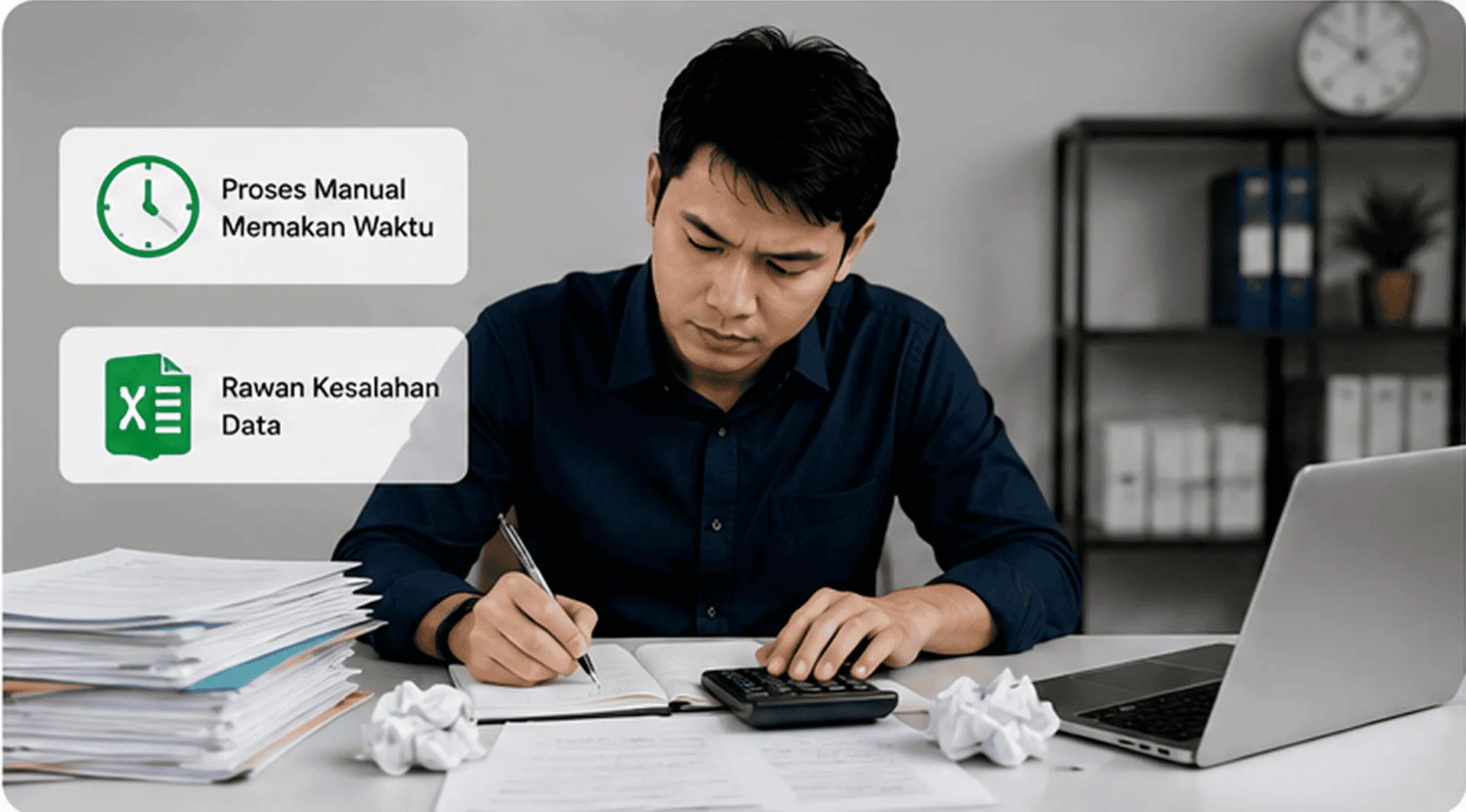 Operasional Masih Manual dan Lambat